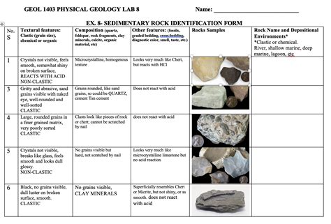 geology 1403 lab answers PDF