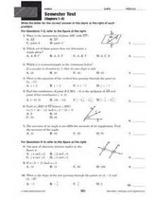 geometry concepts and applications practice answer key PDF