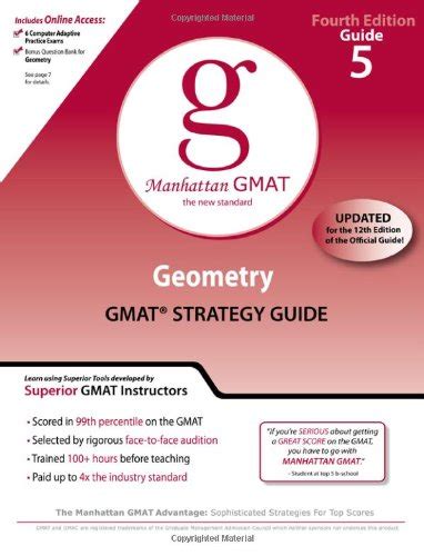 geometry gmat strategy guide manhattan gmat instructional guide 4 Kindle Editon