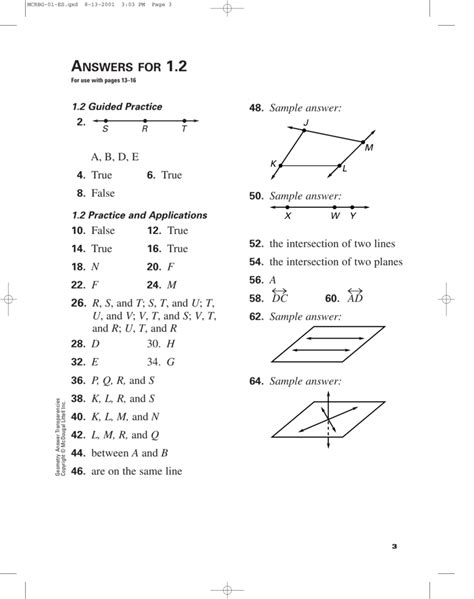 geometry lesson 11 1 practice a answers Reader