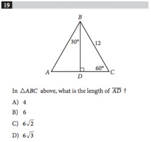 geometry sat questions