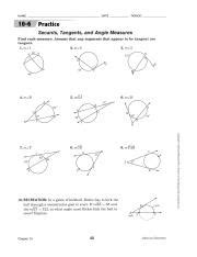 geometry secants tangents and angle measures answers Kindle Editon