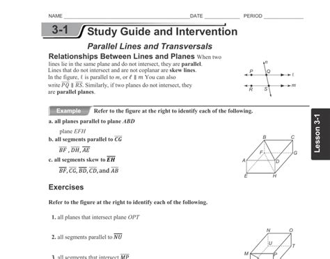 geometry study guide intervention answers Epub