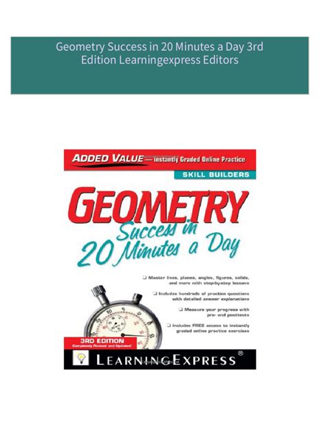 geometry success in 20 minutes a day Doc