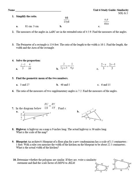 geometry unit 6 common assessment answers Epub