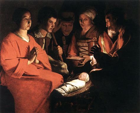 georges de la tour the adoration of the shepherds christ with st joseph in the carpenters shop Kindle Editon