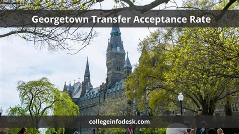 georgetown acceptance rate transfer