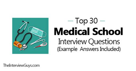 georgetown medical school interview questions