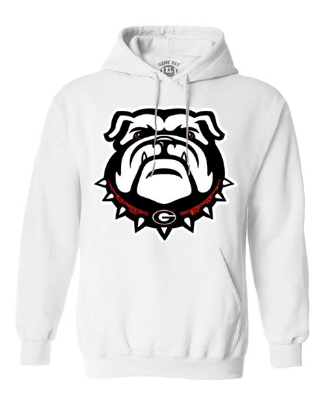 georgia bulldog hooded sweatshirt