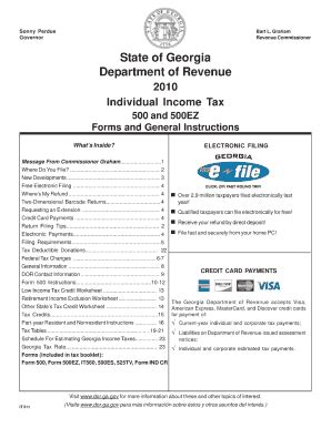 georgia state tax book 2011 PDF