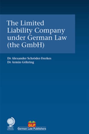 german limited liability company introduction Reader