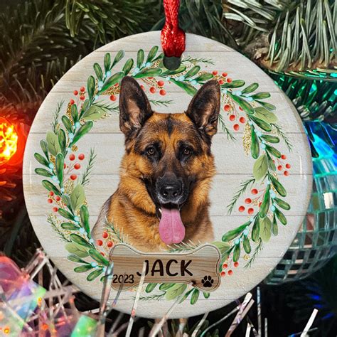 german shepherd ornament