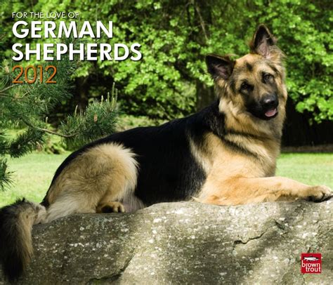 german shepherds for the love of 2012 dlx calendar Doc