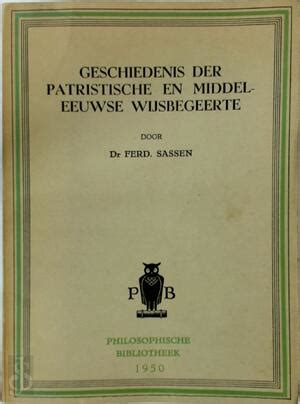 geschiedenis der patristische en middeleeuwsche wijsbegeerte PDF