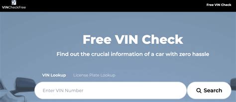 get free vin check PDF