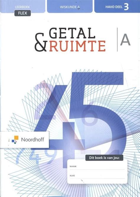 getal en ruimte 5 vwo deel 3 Reader