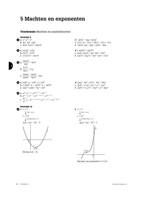 getal en ruimte uitwerkingen machten en exponenten Epub