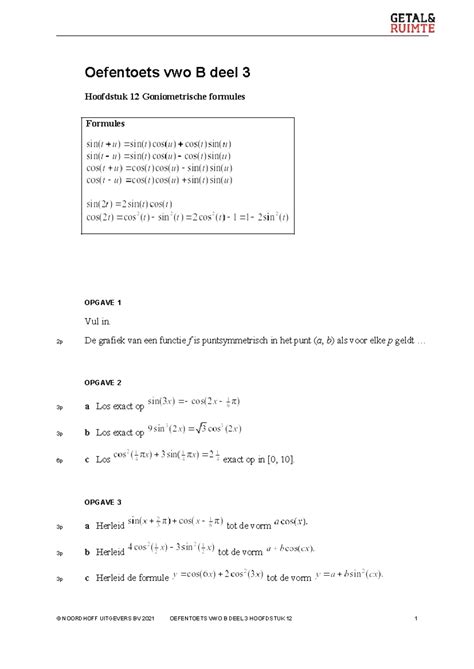 getal en ruimte uitwerkingen vwo 3 hoofdstuk 3 2010 Epub