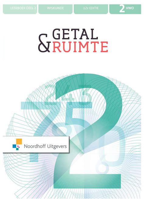 getal en ruimte vwo 3 uitwerkingen hoofdstuk 2 Kindle Editon