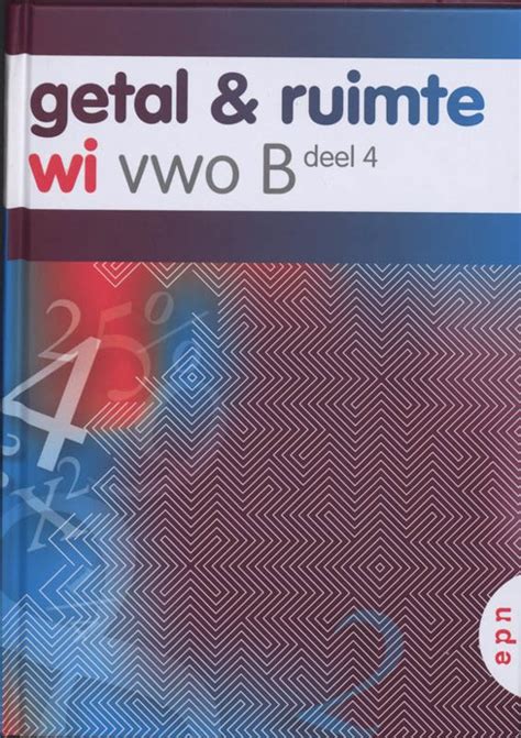 getal en ruimte vwo 4 wiskunde b boek Kindle Editon