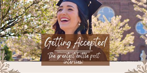 getting into med school post interview acceptance rate