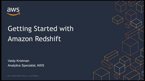 getting started with amazon redshift Doc