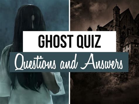 ghost answers questions game PDF