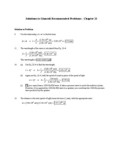 giancoli physics chapter 22 solutions Epub