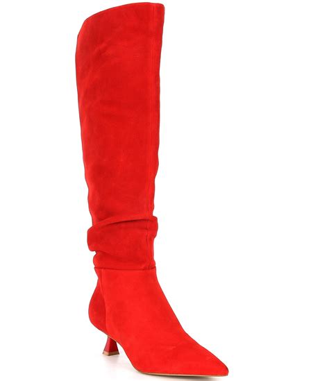 gianni bini tall suede boots