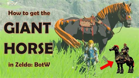 giant horse botw