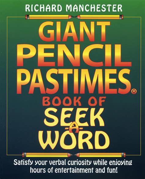 giant pencil pastimes book of seekaword Epub