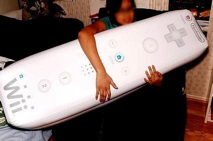 giant wii remote pillow