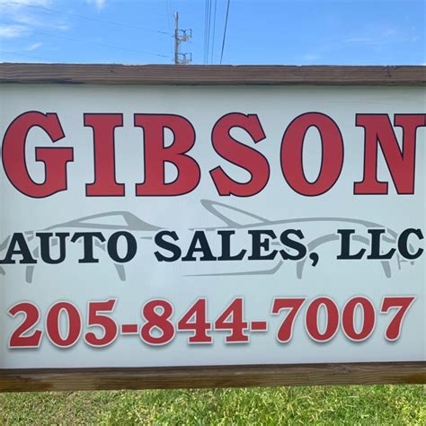 gibson auto sales