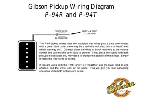 gibson p94 wiring diagram PDF