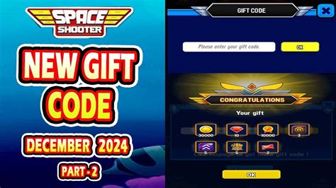 gift code for space shooter