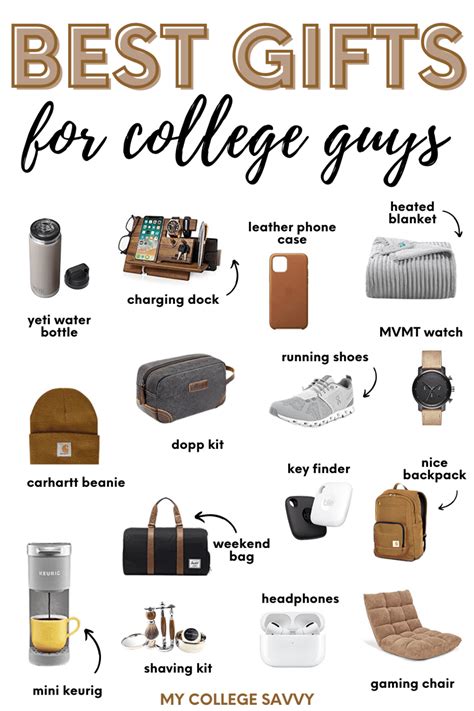 gifts for college boys