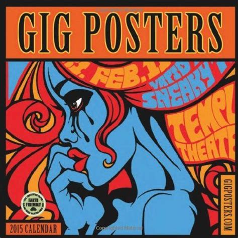 gig posters 2016 wall calendar rock art for the 21st century Reader