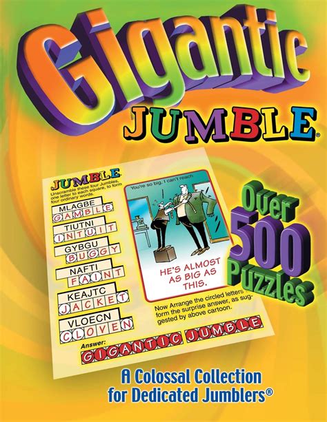 gigantic jumble a colossal collection for dedicated jumblers Reader