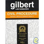 gilbert law summaries on civil procedure Doc