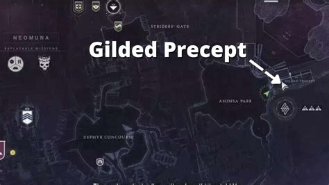 gilded precept