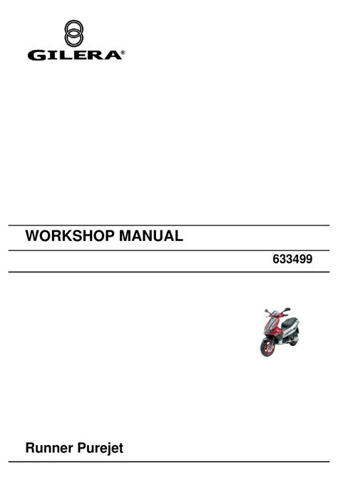 gilera runner manual purejet pdf PDF