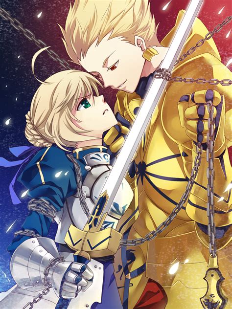 gilgamesh and saber