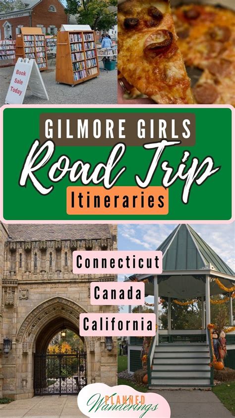 gilmore girls road trip itinerary