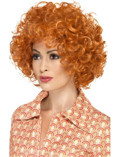 ginger curly wig