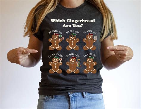 gingerbread t shirt