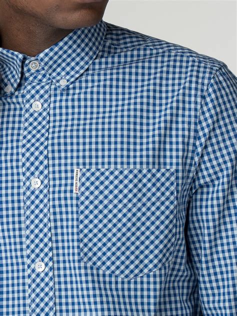 gingham shirt men