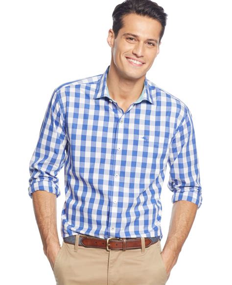 gingham shirts men