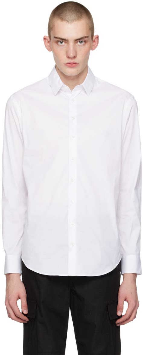 giorgio armani white shirt