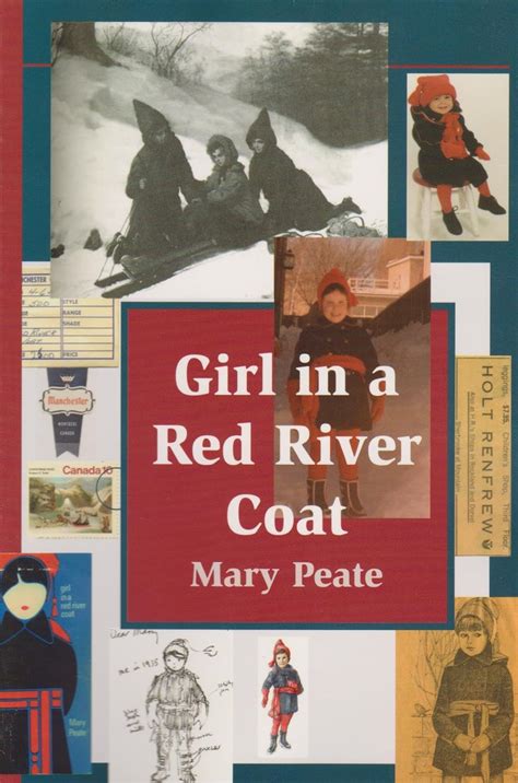 girl in a red river coat growing up in montreal in the 1930s Doc