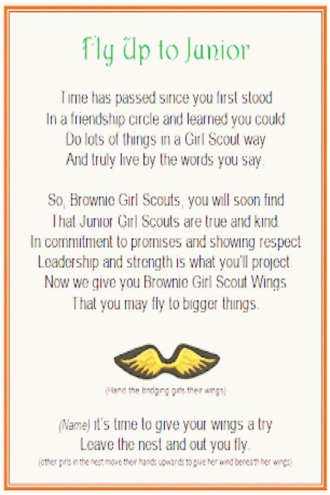 girl-scout-flying-up-ceremony-poem Ebook Kindle Editon